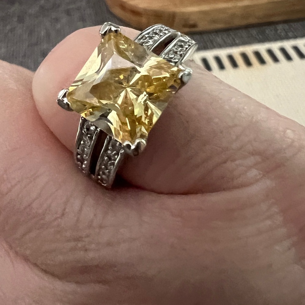 Parklane Princess Cut Cocktail Ring